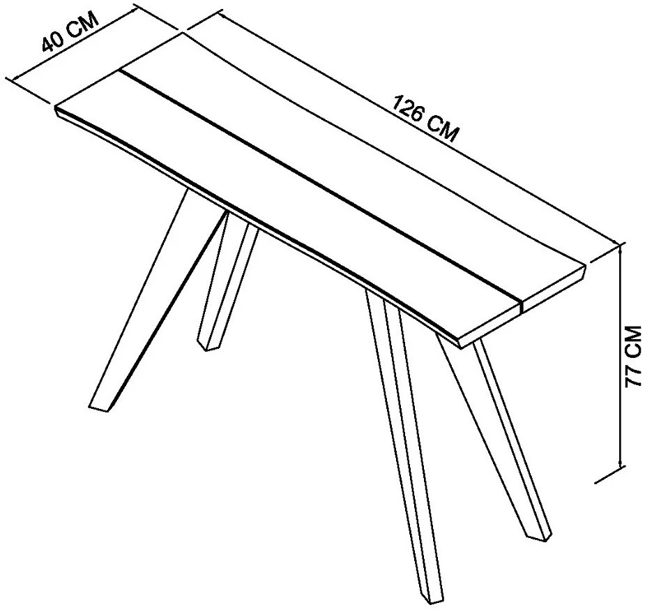 BENNETT CONSOLE TABLE - Image 3