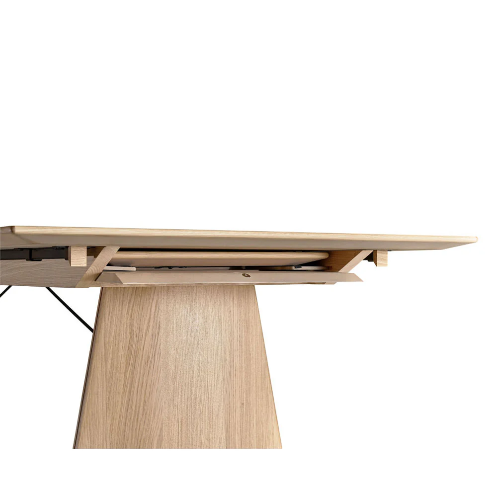 COLLUM 240CM OAK DINING TABLE - Image 3
