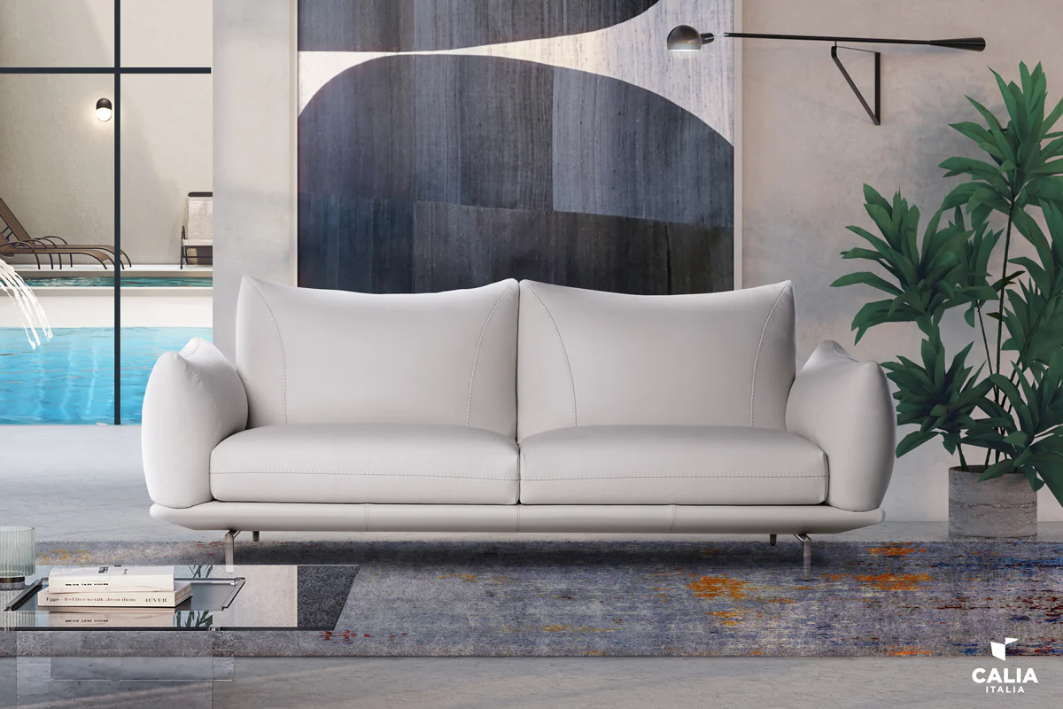 DRAGEES 245CM SOFA ITALIAN LEATHER - Image 4