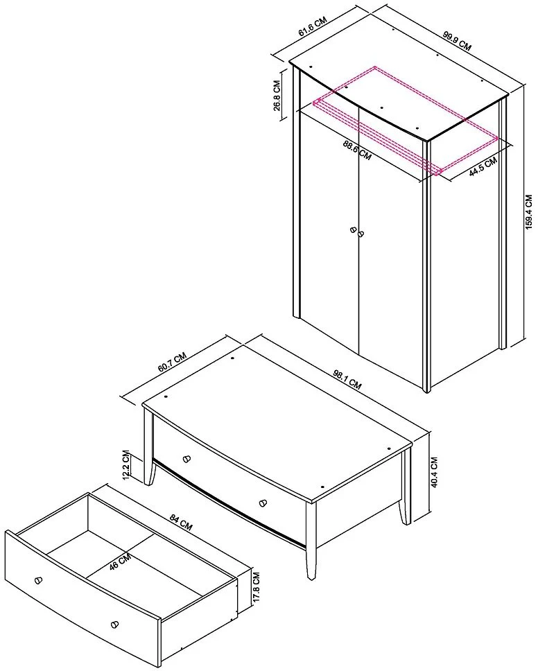 GUIA DOUBLE WARDROBE - Image 3