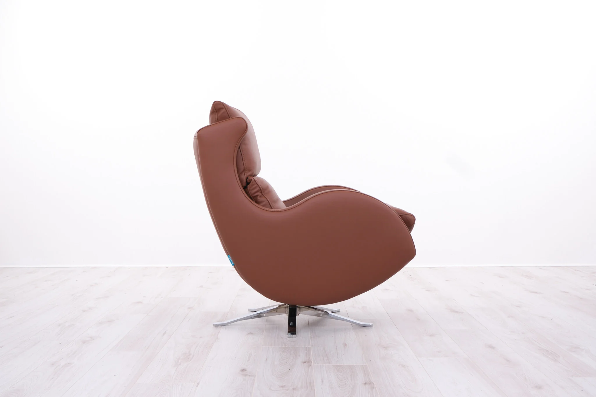 LENNY LEATHER SWIVEL CHAIR - Image 3