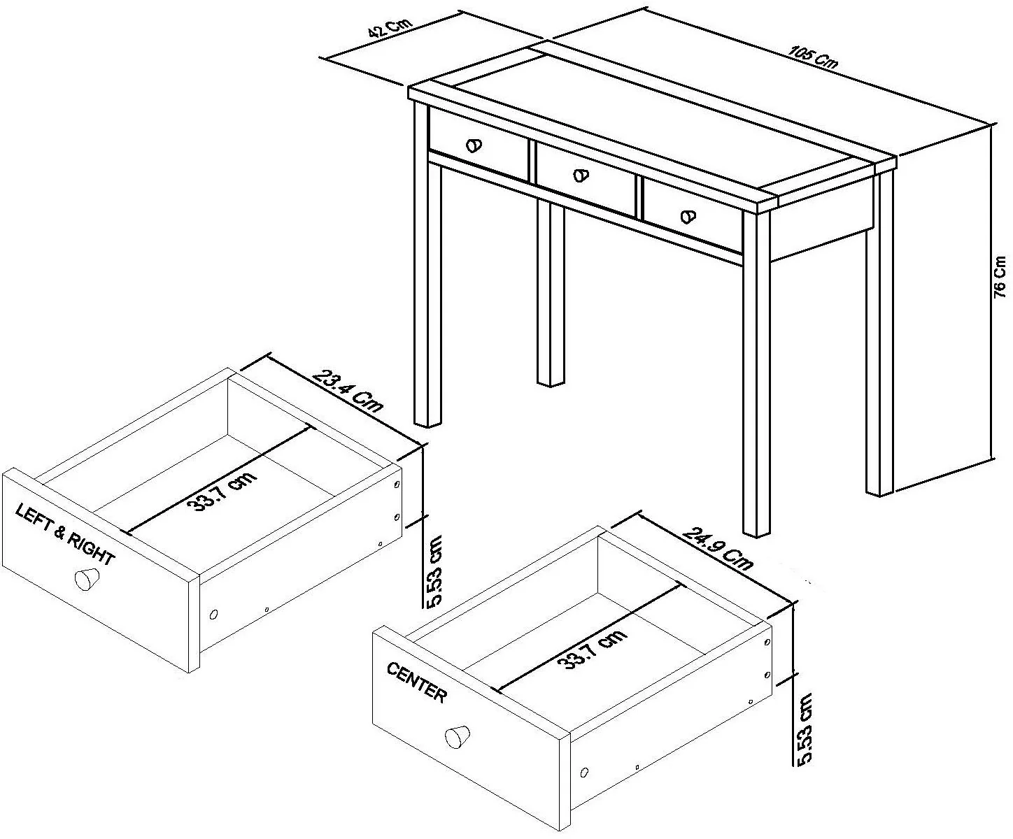 ODIN DRESSING TABLE - Image 2