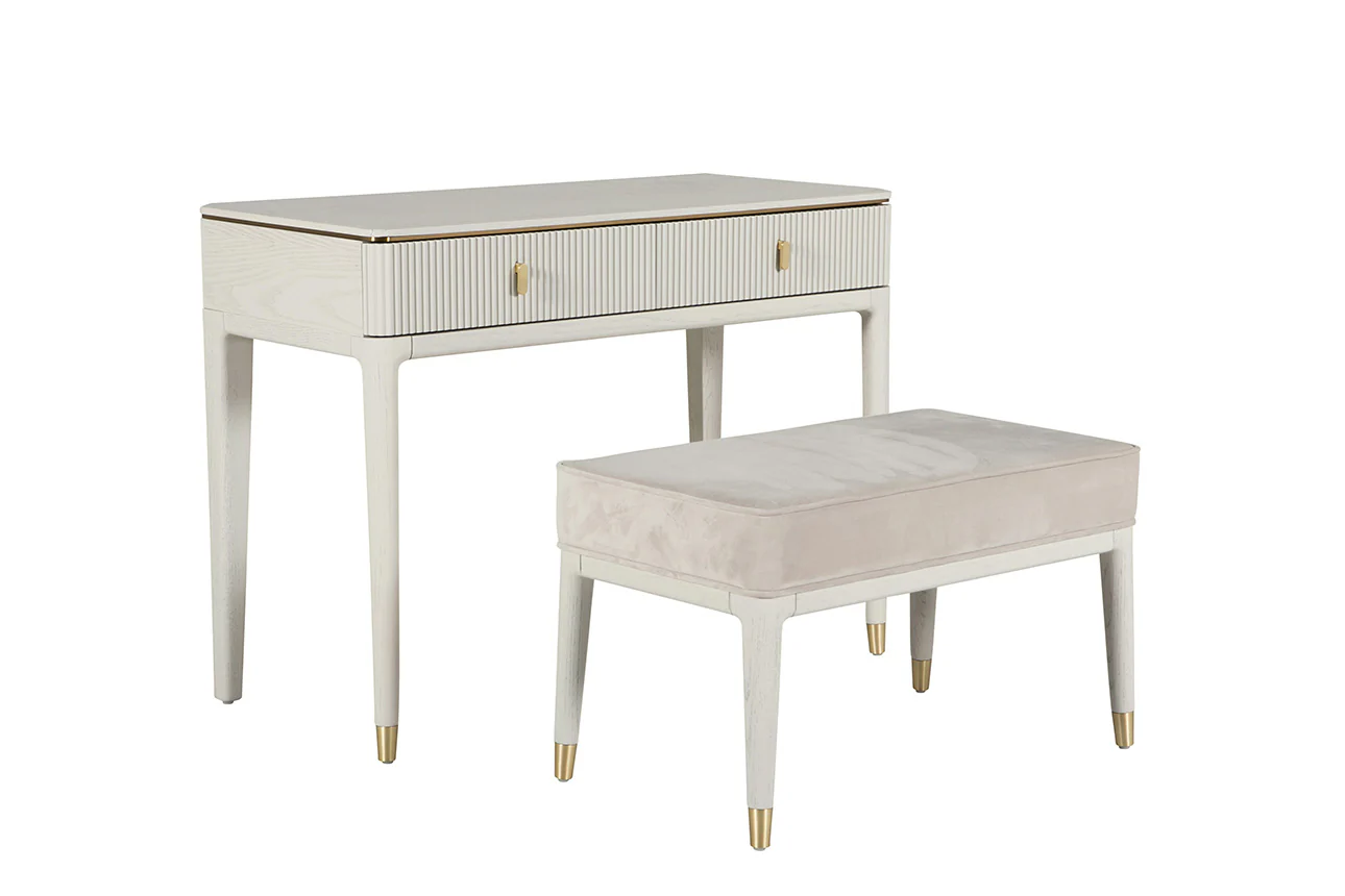 ROMA DRESSING STOOL STONE - Image 3