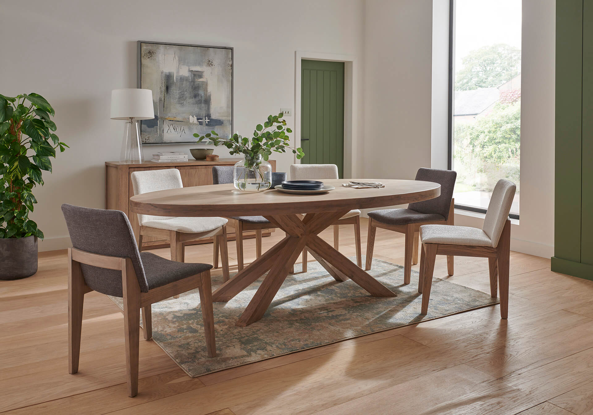 SANTORINI 190CM OVAL DINING TABLE - Image 2