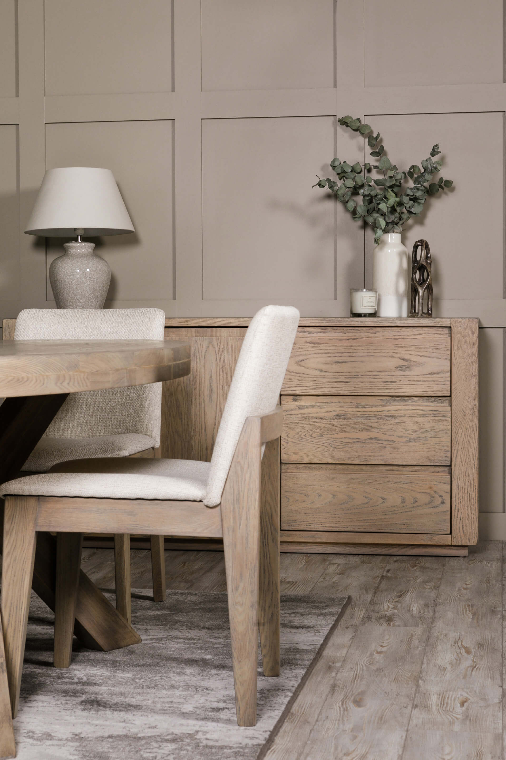 SANTORINI DINING CHAIR NATURAL - Image 2