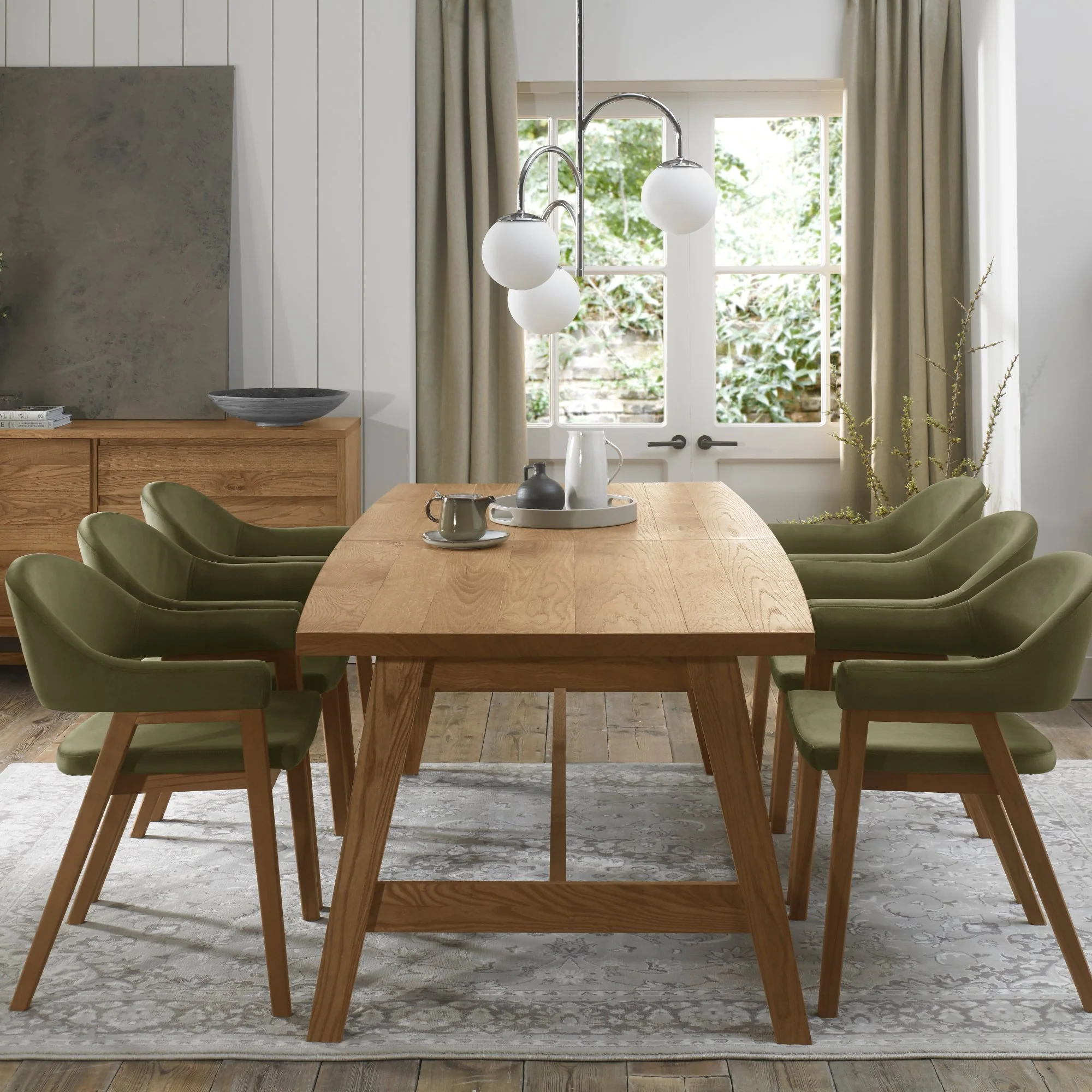 SATURN 6-8 EXTENSION DINING TABLE - Image 2