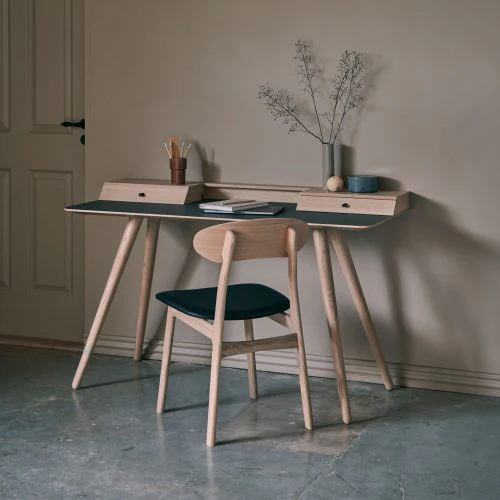 STICK DESK LIGHT OAK LACQUER - Image 5